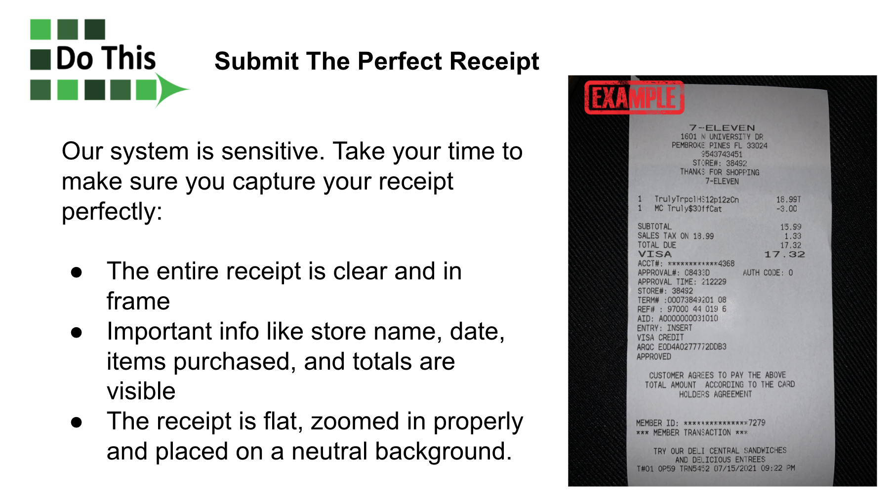 Magic Receipts Handbook: How To Get Receipts To Work The First