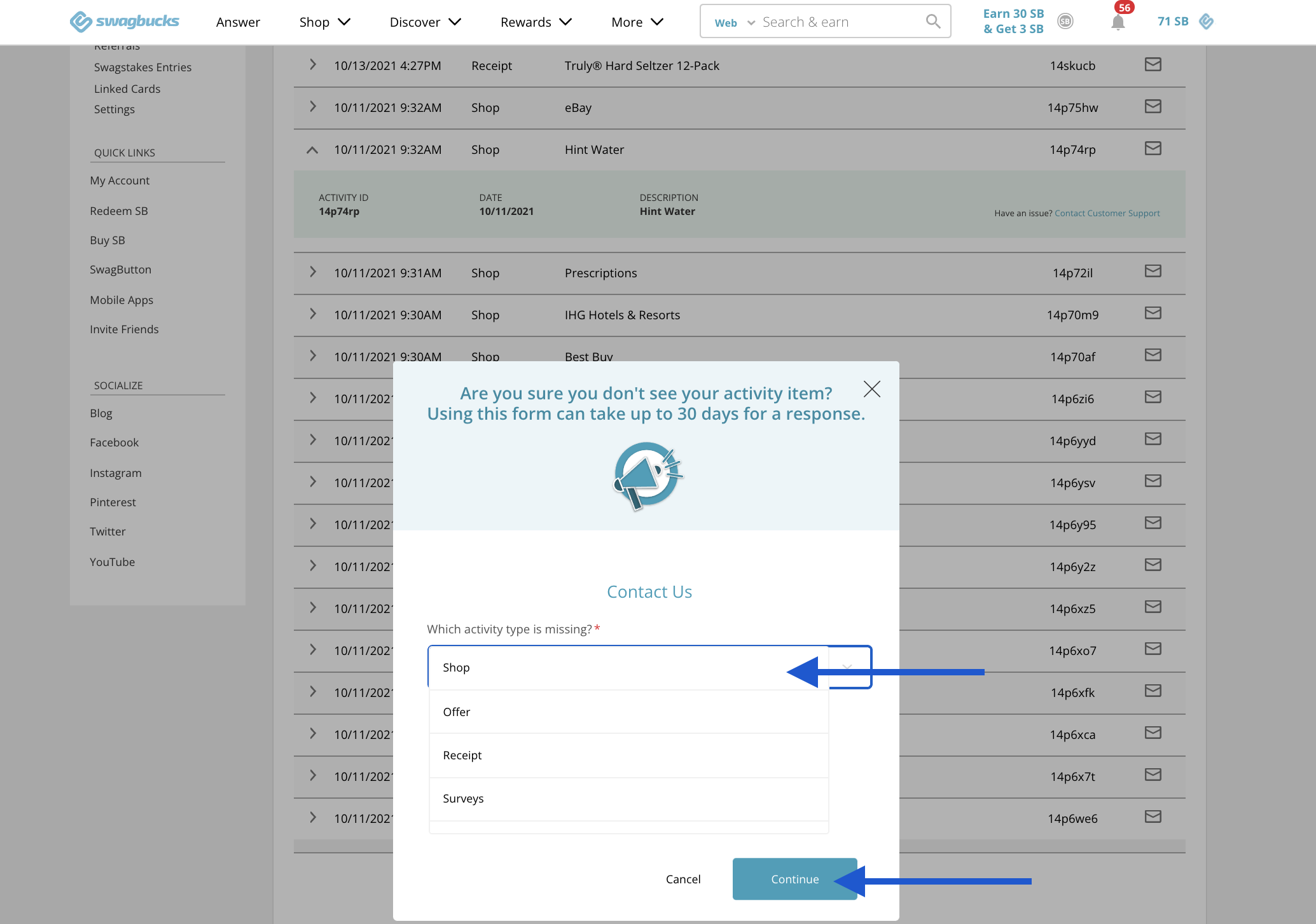 ip adress for swagbucks bot