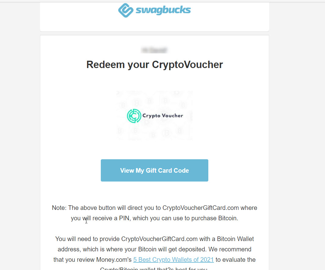 crypto voucher gift card paypal