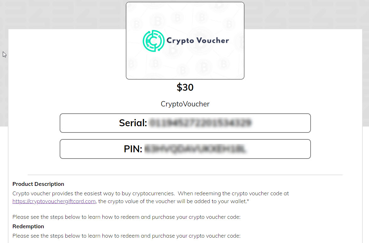 crypto voucher id verification